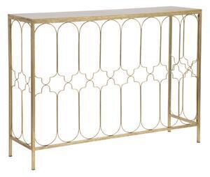 Favi Masă consolă mauro ferretti balcony, 112 x 31 cm, auriu Ofertă