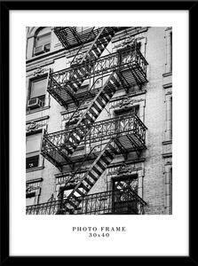 Favi Ramă foto de perete styler floryda, 33 x 43 cm, negru Ofertă