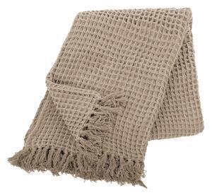 Favi Pătură din bumbac tiseco home studio waffle, 130 x 170 cm, maro-gri Ofertă
