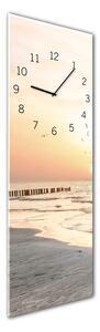 Favi Ceas de perete styler glassclock beach, 20 x 60 cm Ofertă