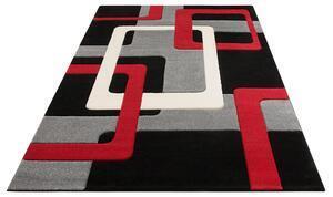Favi Covor maxim rosu/gri, 70/140 cm Ofertă