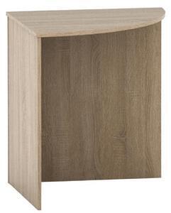 Favi Masă de colţ rotundă, stejar sonoma, tempo asistent new 024 Ofertă