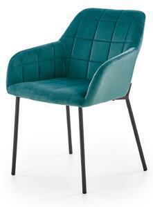 Scaun tapitat k305, 58x57x80 cm