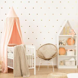 Favi Set 100 autocolante aurii pentru perete ambiance golden points Ofertă