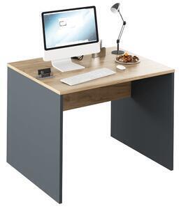 Favi Masă de birou, grafit/stejar artisan, rioma new typ 12 Ofertă