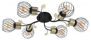 Favi Plafoniera vintage 6 becuri e27 lally 54113-6d globo Ofertă