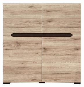 Favi Comoda dormitor cu usi elpasso, 100x41.5x104.5 cm Ofertă