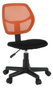 Favi Scaun rotativ, portocaliu / negru, mesh Ofertă