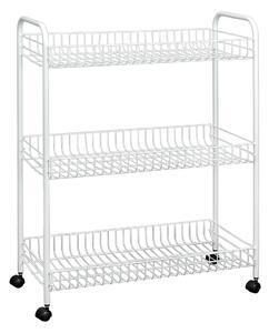 Favi Cărucior mobil cu 3 rafturi pentru baie metaltex laundry, 31 x 84 cm Ofertă