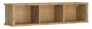 Favi Etajera ayson, stejar artizanal maro, 125.4x29.5x30,4 cm Ofertă