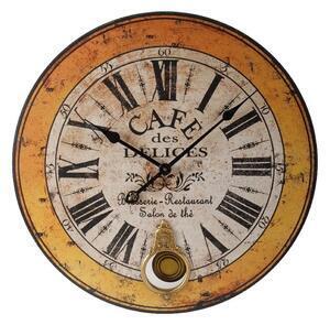 Favi Ceas de perete antic line cafe des delices, 59 cm Ofertă