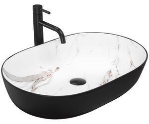 Favi Lavoar ceramic pentru blat rea cleo black aiax matt Ofertă