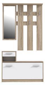 Favi Cuier hallways stejar natur cu alb Ofertă