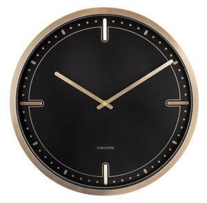 Favi Ceas de perete karlsson dots, ø 42 cm, negru Ofertă