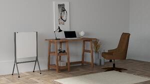 Favi Birou perla, 100% lemn de pin, nuc, 120x51x74 cm Ofertă