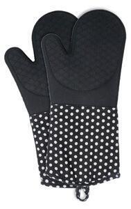 Favi Set 2 mănuși din silicon wenko oven black, negru Ofertă