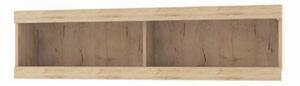 Favi Biblioteca suspendata oskar, stejar san remo, 108x23,5x33,5 cm Ofertă