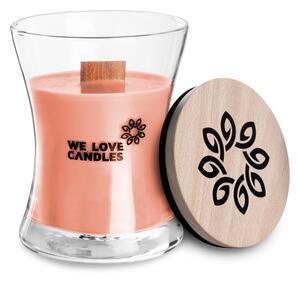 Favi Lumânare din ceară de soia we love candles rhubarb & lily, durată de ardere 21 ore Ofertă