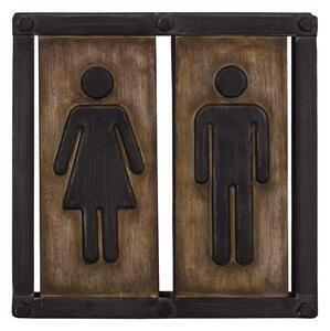 Favi Tăbliță indicatoare pentru toaletă antic line, 21,5 x 21,5 cm Ofertă