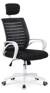 Favi Scaun birou tineret negru-alb socket, 61x68x110/118 cm Ofertă