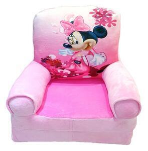 Favi Fotoliu din plus extensibil - minnie mouse 3d - 80 cm - roz - fpe-11 Ofertă