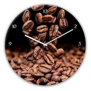 Favi Ceas de perete styler glassclock coffee seeds, ⌀ 30 cm Ofertă