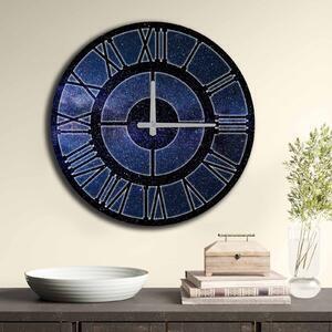 Favi Ceas decorativ de perete 5050ms-046, mdf 100%, model spatiu, 50 cm Ofertă