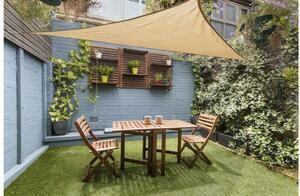 Zlt deluxe triangle sunsail 5x5x5m 160g/m2 - diverse culori
