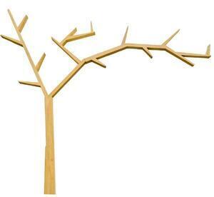 Favi Etajera classic wood, stejar miere, 242x15x220 cm Ofertă