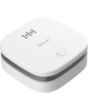 Flanco Senzor de fum smart tellur tll331281, wi-fi, cr123a, alb Ofertă