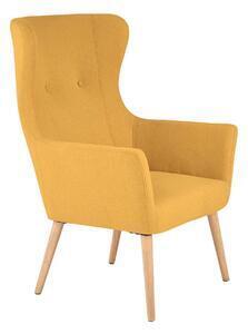Favi Scaun scandinav galben mustar cotto, 76x73x99 cm Ofertă