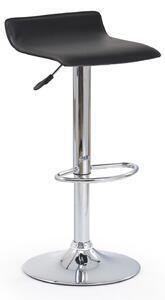 Favi Scaune tip bar negre h1, 40x39x63-84 cm Ofertă