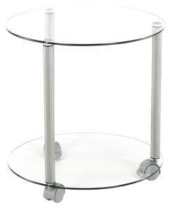 Favi Mese laterale mobile, gri, talan Ofertă