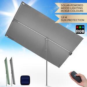 Favi Blumfeldt bayonne, umbrelă de soare, 130 x 180 cm, poliester, protecție uv 50, led solar Ofertă