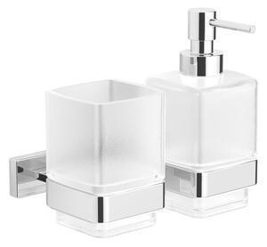 Favi Dozator de săpun swiss aqua technologies simply s crom / sticlă sablată satdsims48 Ofertă