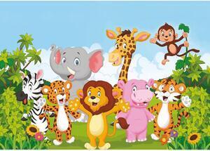 Favi Covor camera copiilor 100x150 cm, multicolor, xander Ofertă