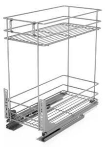 Favi Cos jolly inoxa, corp mobilier 300x450 mm, glisiera amortizare blum Ofertă