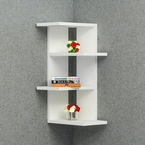 Favi Raft milano, din pal melaminat, alb, 32x17x60 cm Ofertă