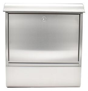 Favi Cutie postala premium heibi 43802 din inox cu incuiere 2 chei culoare inox 450 x 400 x 120 mm Ofertă
