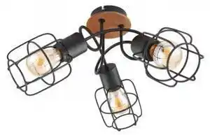 Favi Plafoniera vintage 3 becuri e27 willa 54037-3d globo Ofertă