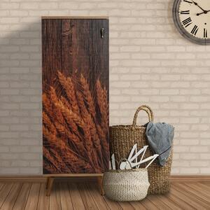 Favi Dulap just home, din pal melaminat, imprimeu, 48x38x149 cm Ofertă