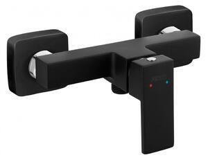 Favi Zicco black - baterie perete duș - bzi7bl - ferro Ofertă