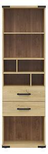 Favi Biblioteca lara, frasin, 60x40x197,5 cm Ofertă