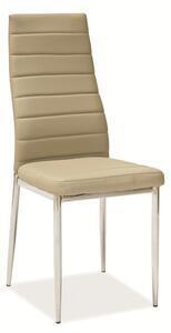 Favi Scaune tapitate bucatarie h261, bej inchis, 40x38x96 Ofertă