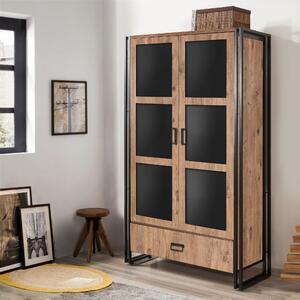 Favi Biblioteca arcas ava, din pal melaminat, 110x200x55 cm Ofertă