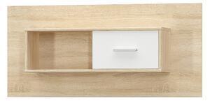 Favi Dulap suspendat 1d, alb/stejar sonoma, teyo Ofertă