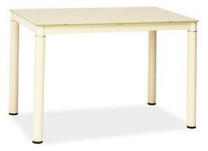 Favi Mese sufragerie sticla crem galant, 100x60x75 Ofertă