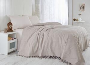 Favi Cuvertura pat dublu 116, bumbac 100%, maro, 220*240 cm Ofertă