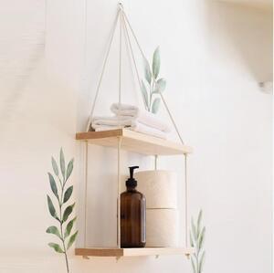 Favi Etajeră suspendată raf 40x40 cm molid Ofertă