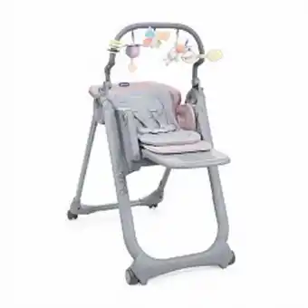 Scaun de masa chicco polly magic relax, paradise pink (roz), 0luni+